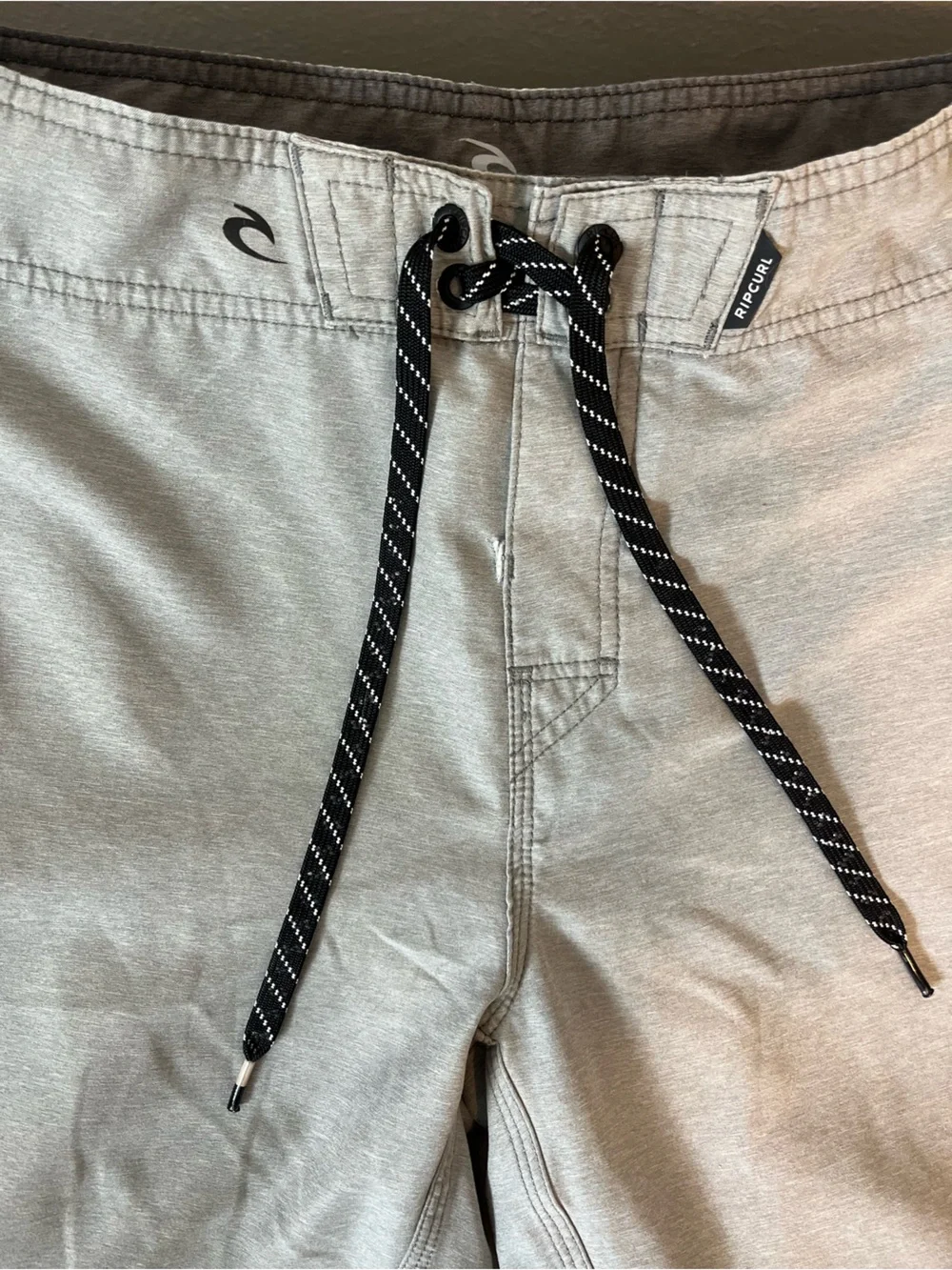 Rip Curl Light Gray Men's Drawstring Swim trunks